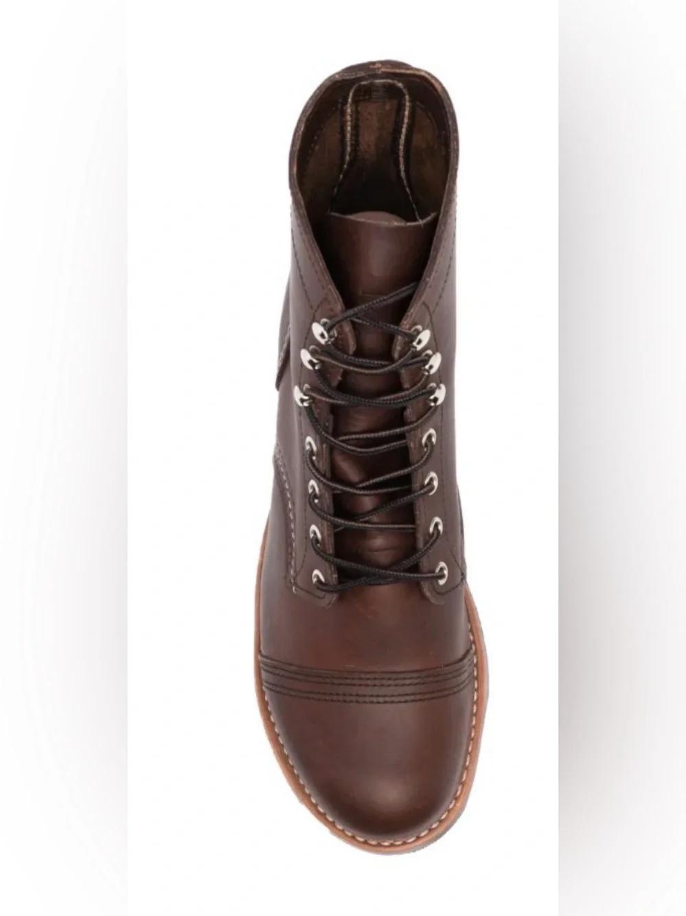 Red Wing Shoes Iron Ranger leather ankle boots